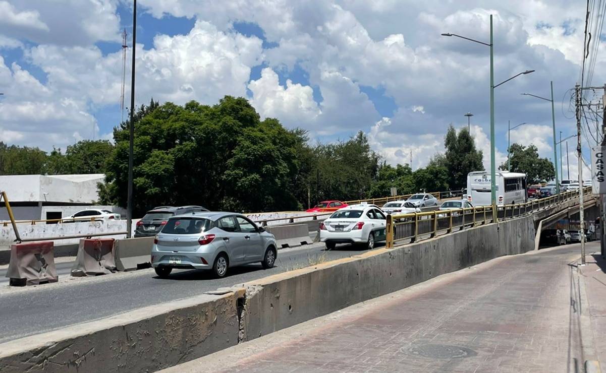 ¿Peligro latente? Puente de avenida Universidad en SLP ya superó su vida útil, revela estudio estructural