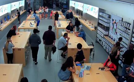 Ladrones roban más de 27 mil dólares en una Apple Store en 30 segundos
