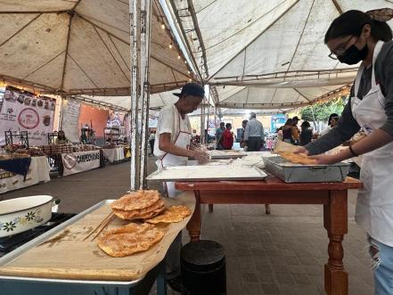 En diciembre Santa María del Río huele a buñuelos