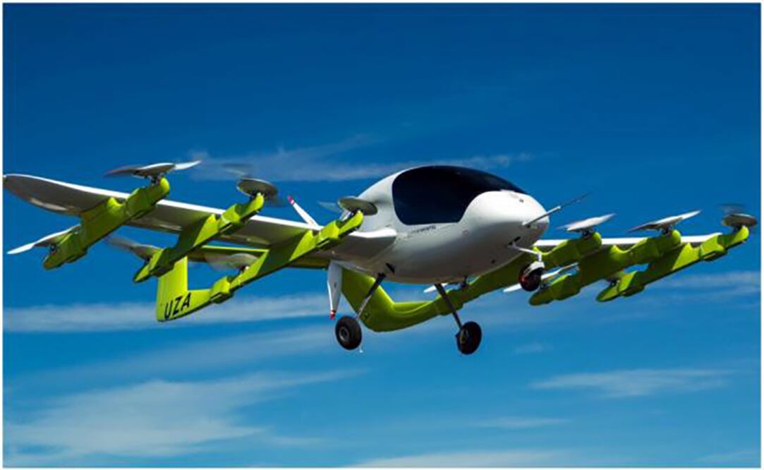 El prototipo Cora que se probará en la Isla Sur del país tiene tres ordenadores a bordo para calcular su trayectoria de vuelo y puede llevar a dos pasajeros