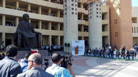 Desdeñan autoridades natalicio de Benito Juárez