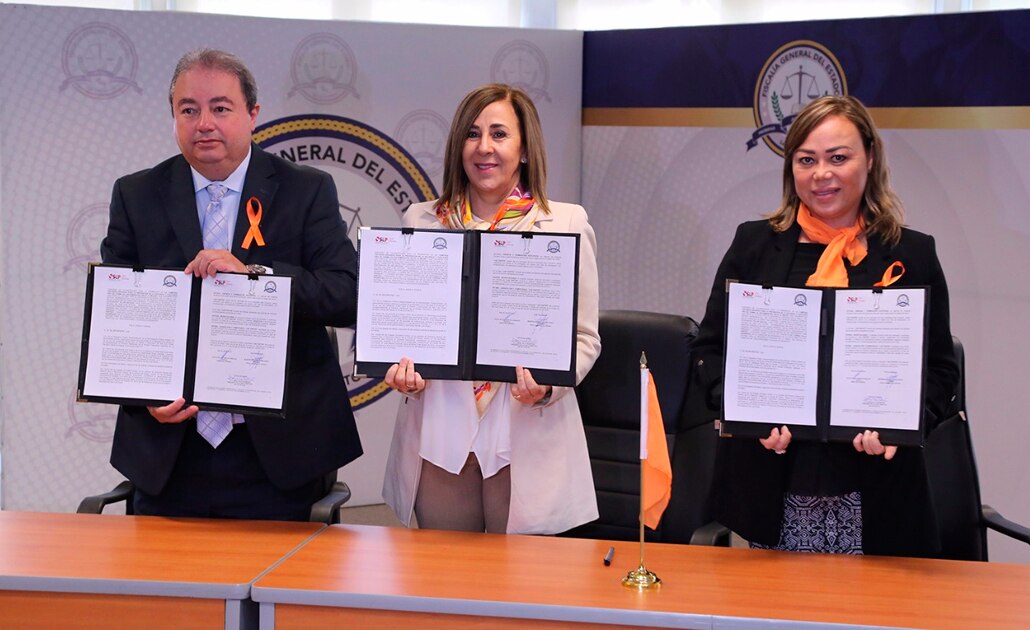 Signan convenio DIF estatal y Fiscalía contra la violencia de género
