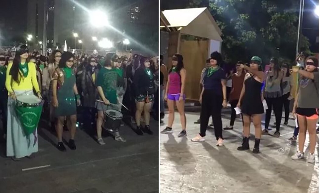 Mujeres se unen y gritan "¡El violador eres tú!", en al menos ocho estados