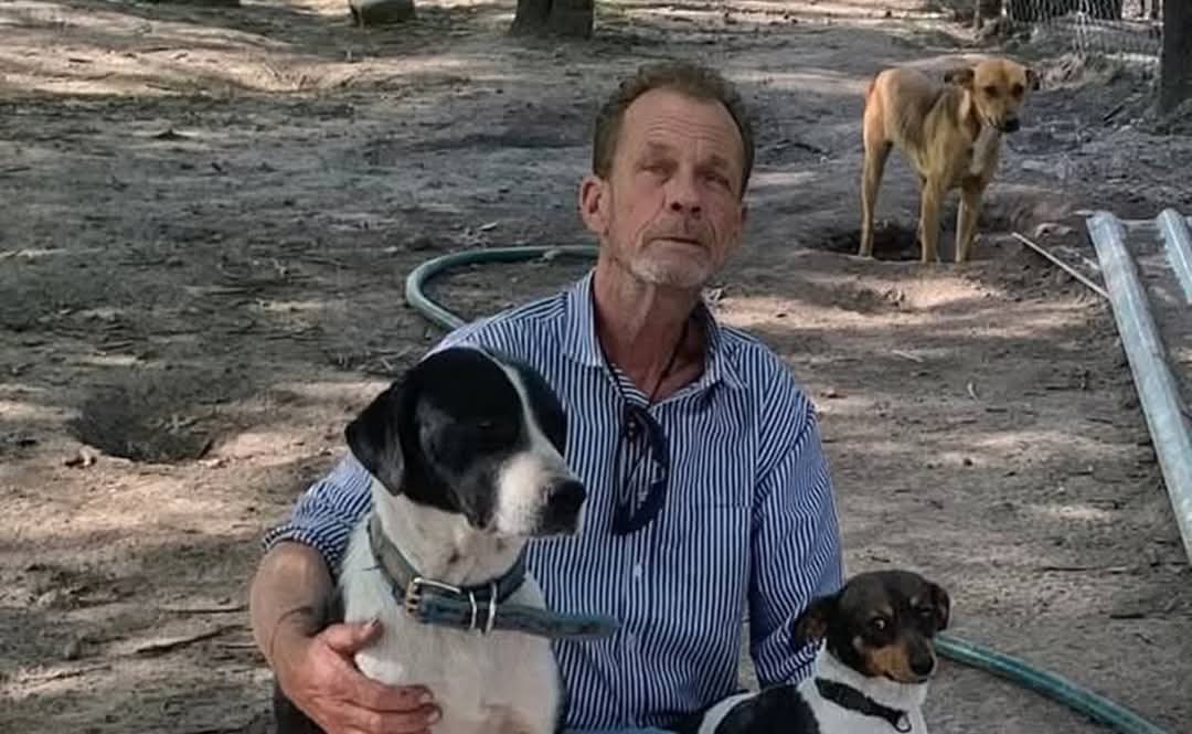 Paul Jonathan Brown, estadounidense desaparecido en SLP que tenía un refugio de perritos. Foto: Especial