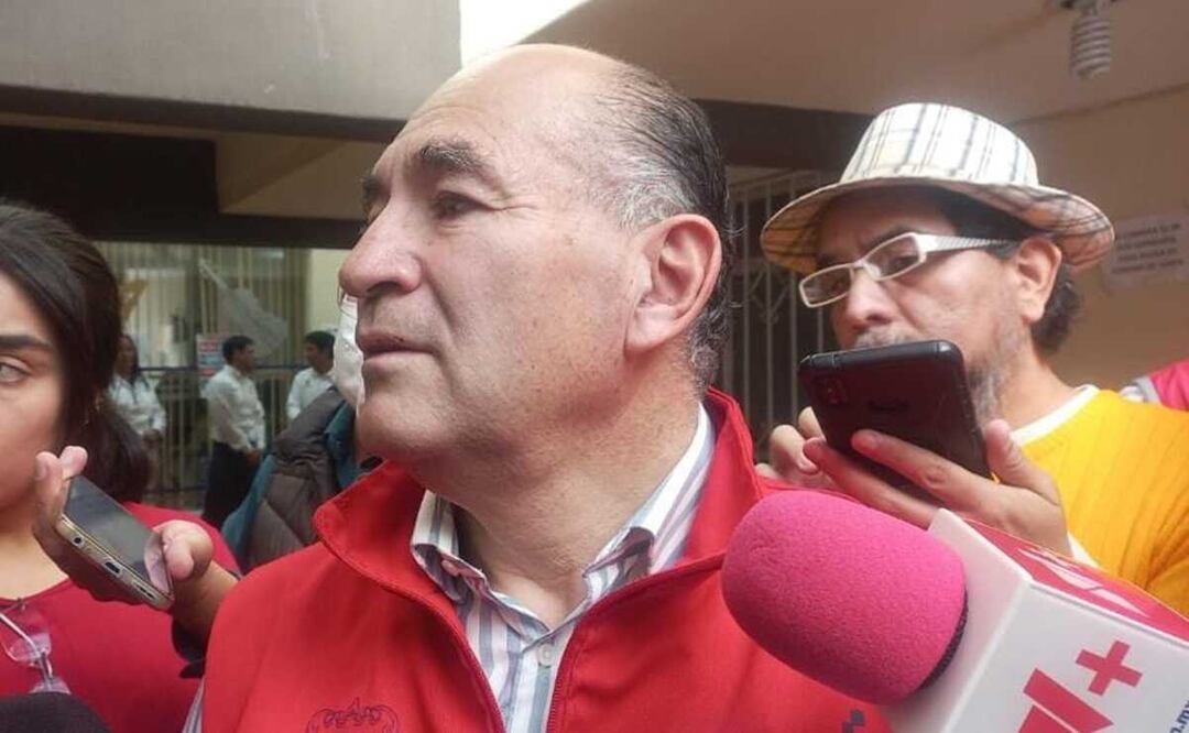 Enrique Galindo habla sobre el impuesto predial para 2024. Foto: Xochiquetzal Rangel