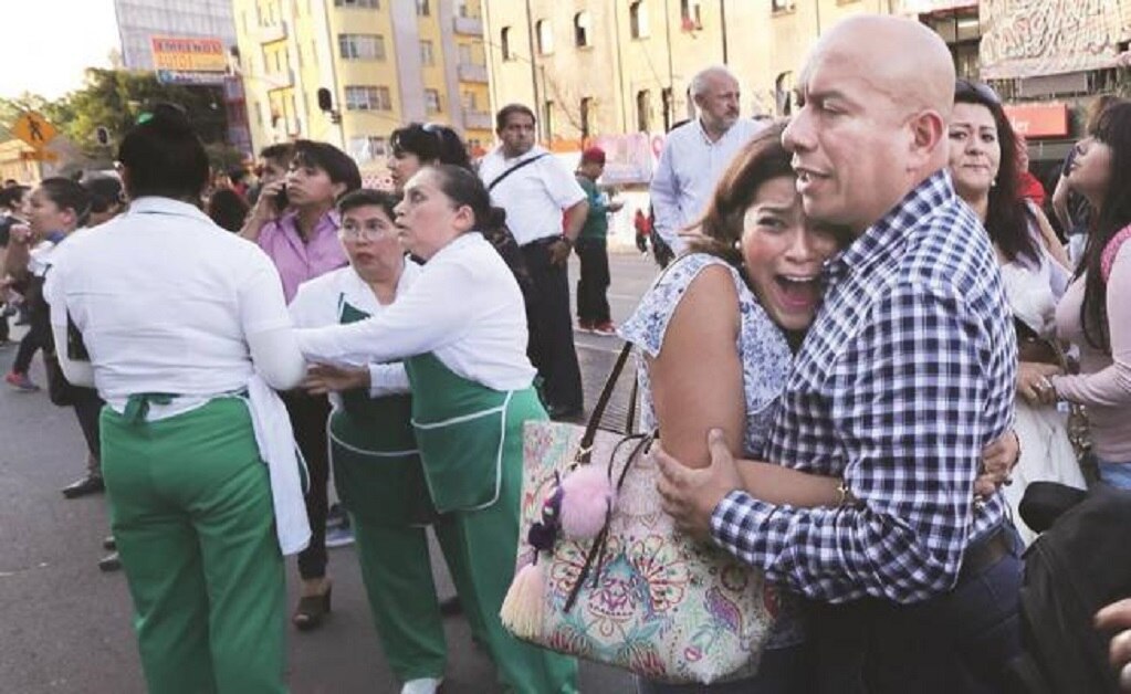 Regresan miedo, desazón y angustia por sismo de 7.2 grados