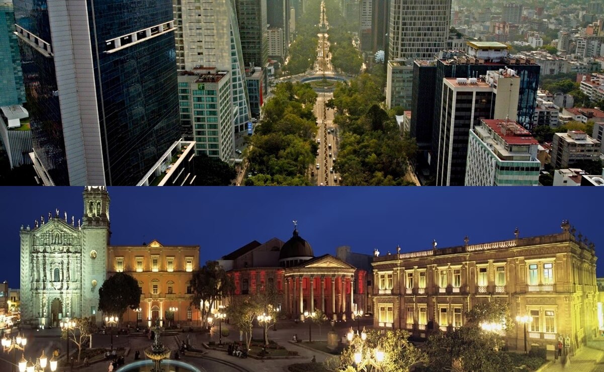 Viaje de CDMX a SLP. Fotos: Consejo del Centro Histórico de San Luis Potosí y Secretaría de Turismo de la Ciudad de México