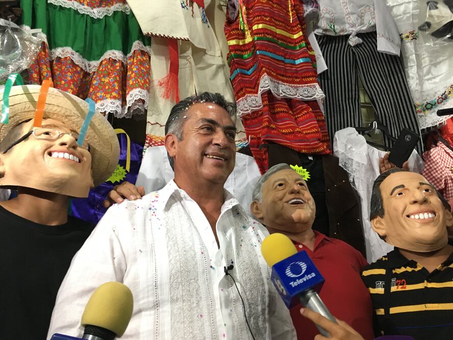 "El Bronco" dice que la solución a la corrupción y los robos es “mocharle las manos” a quienes incurran en estos delitos. Foto: EDWIN HERNÁNDEZ. EL UNIVERSAL