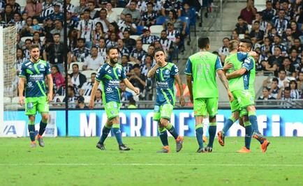 Puebla sorprende a Monterrey como visitante