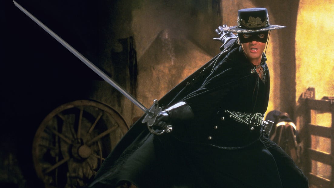 Antonio Banderas en La Máscara del Zorro. Foto: Netflix
