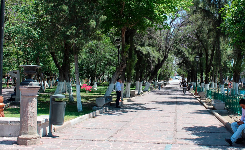Alameda Juan Sarabia | Foto: Cortesía Ayuntamiento de SLP