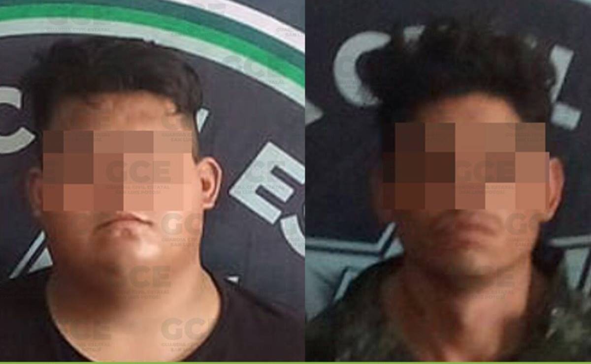 Detienen en Tamuín a dos presuntos miembros del crimen que atacaron a tiros a Guardias Civiles de SLP