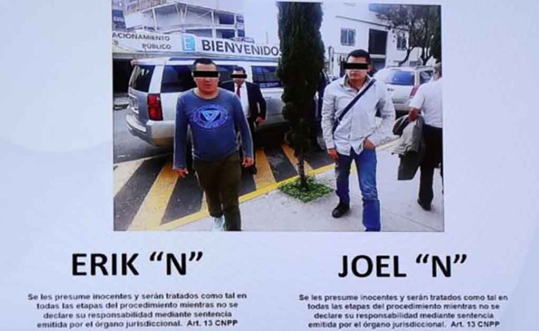 La Policía Federal presentó este viernes ante la Procuraduría General de Justicia de la Ciudad de México a dos probables participantes del ataque a estudiantes en la explanada de la torre de Rectoría. Foto: Archivo/EL UNIVERSAL