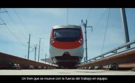 Tren Maya ya corre... en el Twitter de AMLO