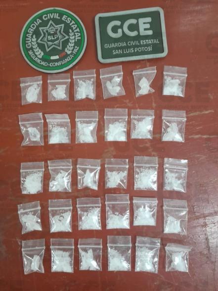 Guardia Civil ha asegurado más de media tonelada de estupefacientes en 2022 en SLP