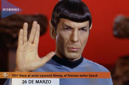 Efemérides 26 de marzo