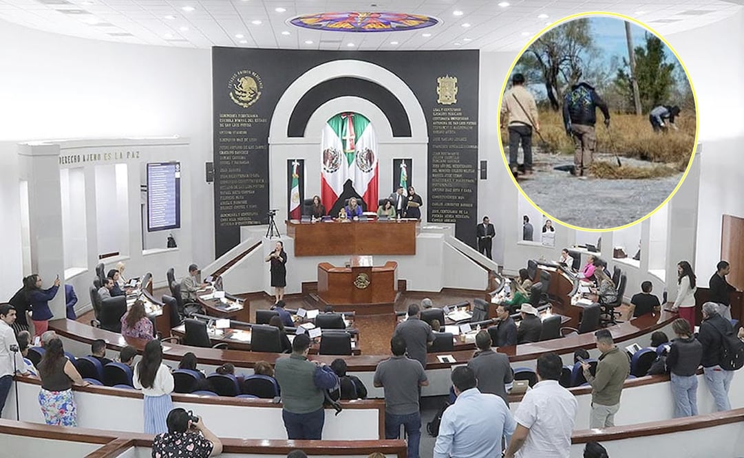 Congreso de SLP aprueba la creación de la nueva Fiscalía Especializada en Búsqueda de Personas. Fotos: Especiales