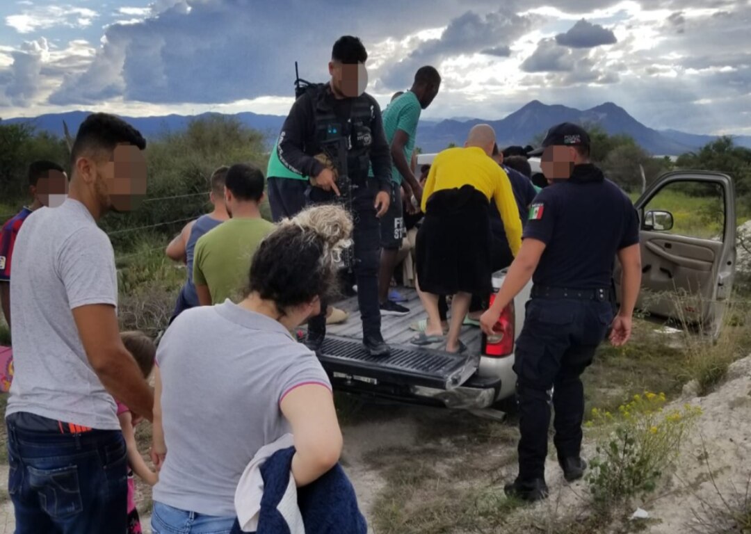 Localizan a 22 extranjeros privados de la libertad en Matehuala, SLP