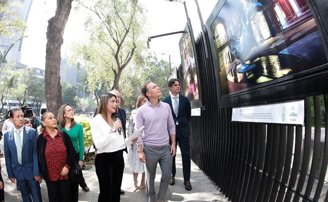 Inauguran muestra fotográfica de SLP en el Senado de la República. Foto: Especial