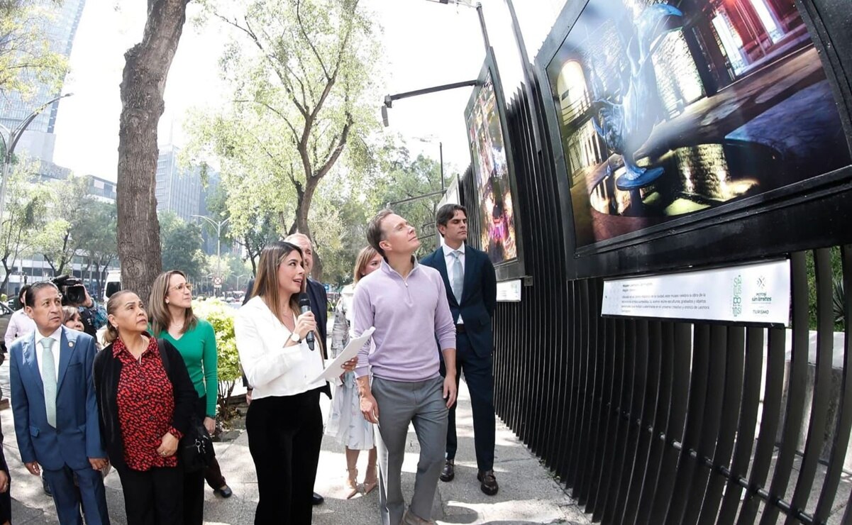 Senadora Ruth González hace gala de SLP con muestra fotográfica en el Senado de la República