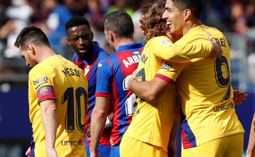 Con anotaciones de la MSG, Barcelona goleó al Eibar 