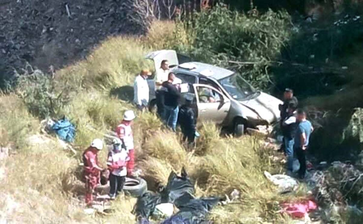 Fiscalía de SLP identifica a mujer y niño hallados en cajuela de un vehículo al sur de la capital