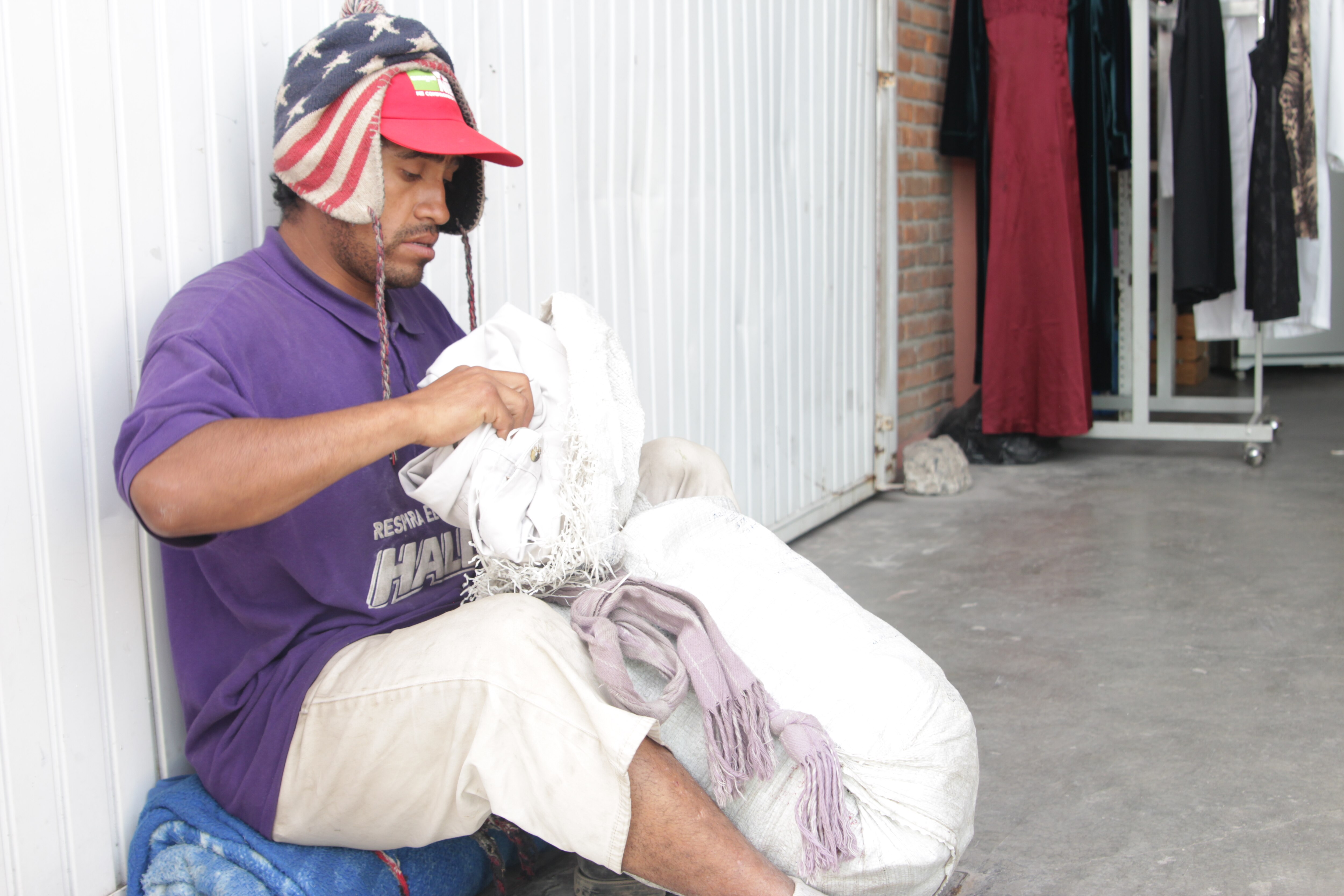 Protección Civil atiende a migrantes en situación de calle
