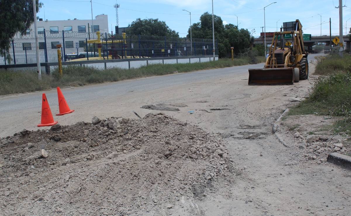 Arrancan obras en zona industrial de SLP ante deterioro que pone en jaque la movilidad y operación de empresas