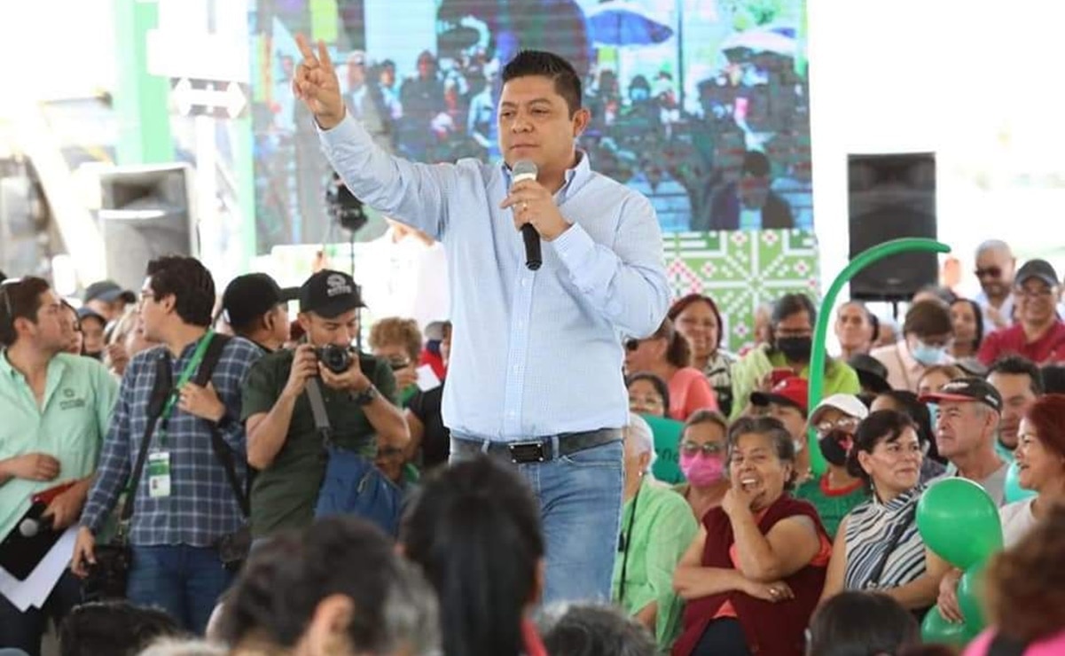 Ricardo Gallardo llama a fiscalía de SLP a detener sitios que distribuyen fake news. Foto: Especial