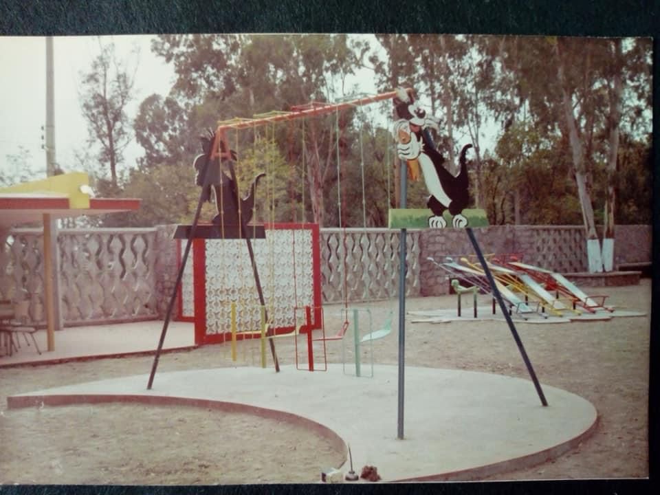 Así era el parque Morales de SLP