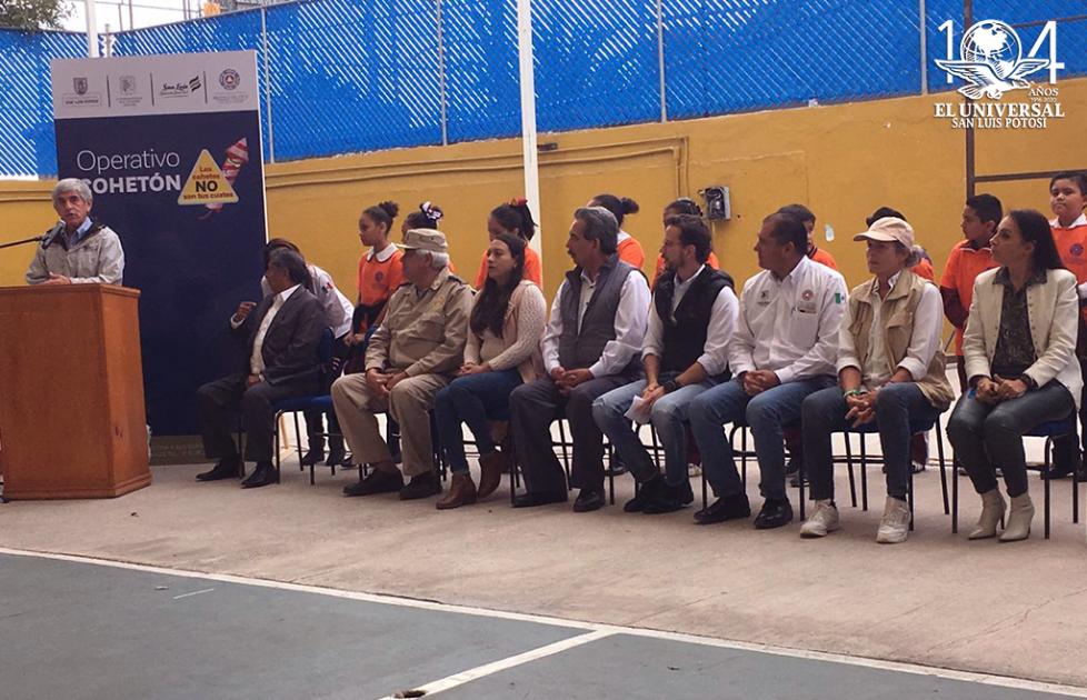 Inicia campaña de prevención “Los cohetes no son tus cuates”