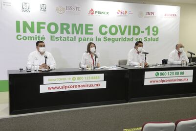 Rebasa San Luis Potosí los 39 mil casos de Covid-19