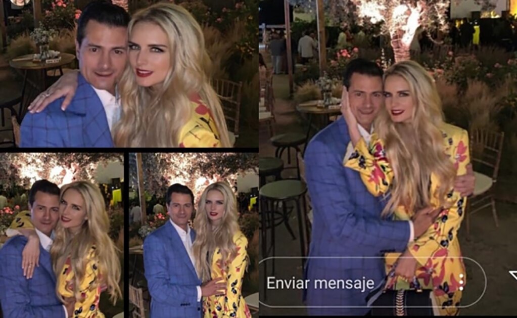 Publica Tania Ruiz nuevas fotos con Peña Nieto y agradece haberlo encontrado