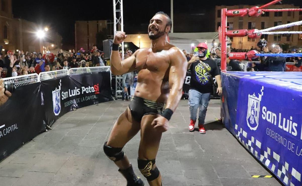 Alberto del Río, hijo, anuncia una función gratuita de lucha en SLP