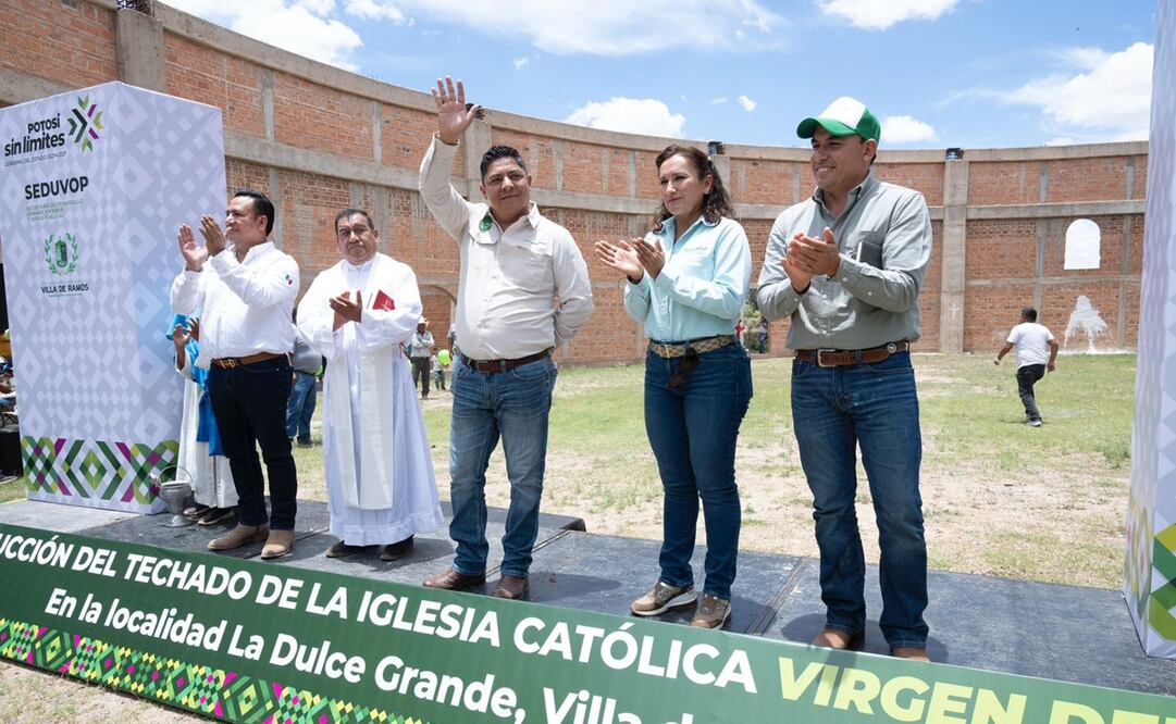 Ricardo Gallardo, de gira en el Altiplano potosino. Foto: Especial