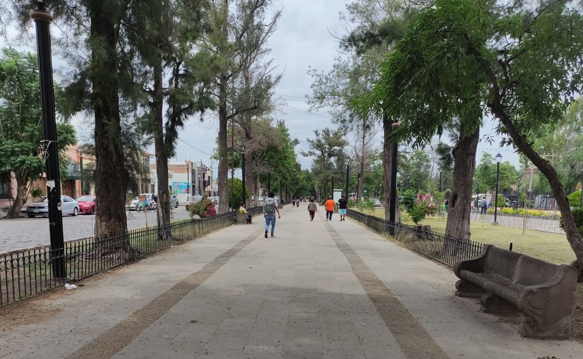 El andador peatonal de SLP es el más grande de Latinoamérica y es reconocido por la UNESCO. Fotos: Jazmín Ramírez García