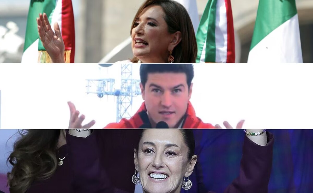 ¡Arrancan las precampañas! Claudia Sheinbaum, Xóchitl Gálvez y Samuel García inician esta etapa rumbo a 2024
