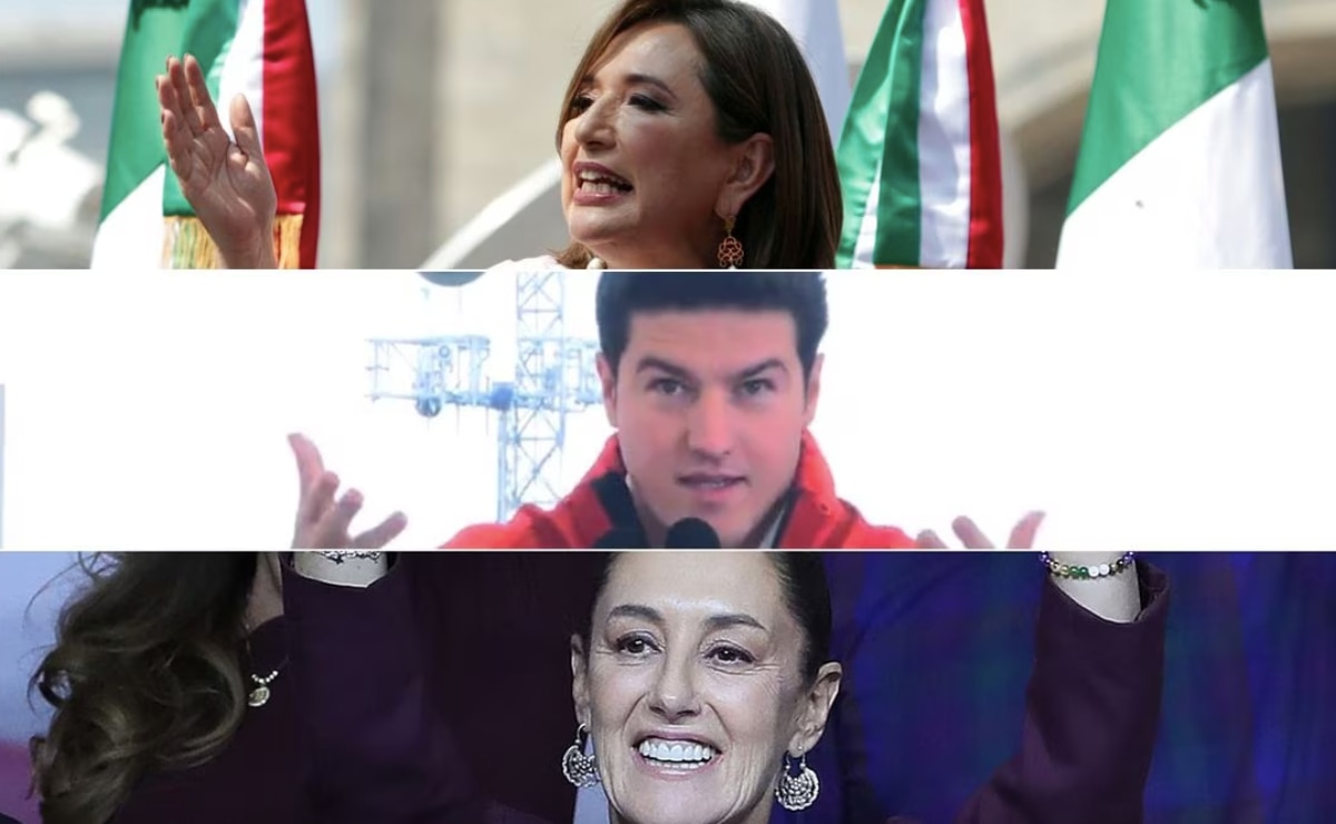 ¡Arrancan las precampañas! Claudia Sheinbaum, Xóchitl Gálvez y Samuel García inician esta etapa rumbo a 2024