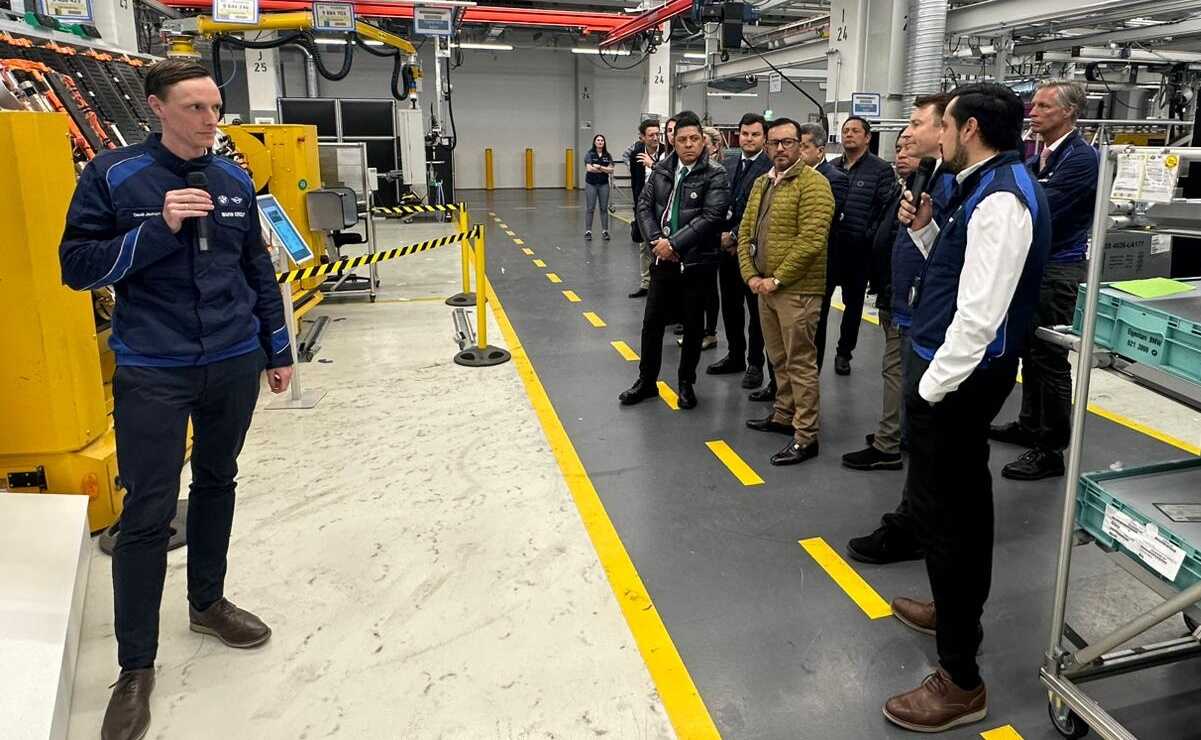 Se acelera electromovilidad en SLP con planta de BMW, asegura Gallardo desde Alemania