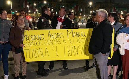 Piden habitantes de Chalco recursos a AMLO con mariachis