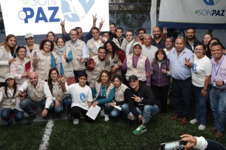 Programa “En son de paz” entrega 280 apoyos sociales en Dalias 