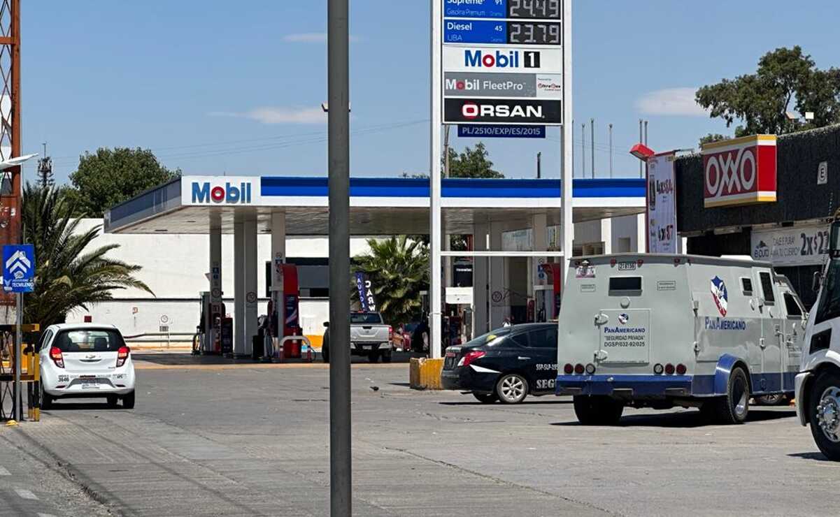 Estos son los precios de la gasolina en las diferentes regiones de San Luis Potosí. Foto: Cecilia Lara