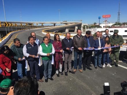 Abiertos nuevos brazos del distribuidor Juárez; piden extremar precauciones 