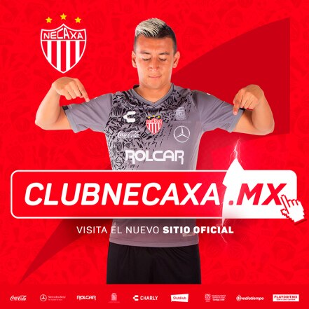 Necaxa presenta su nuevo sitio web 