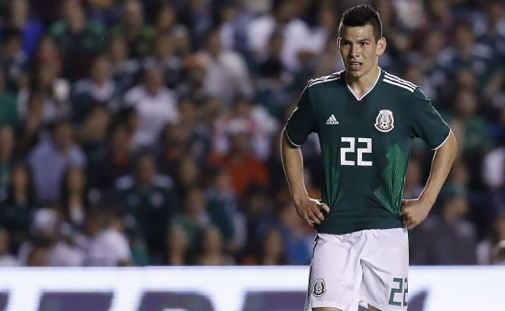 Hirving Lozano es baja de la Selección Mexicana
