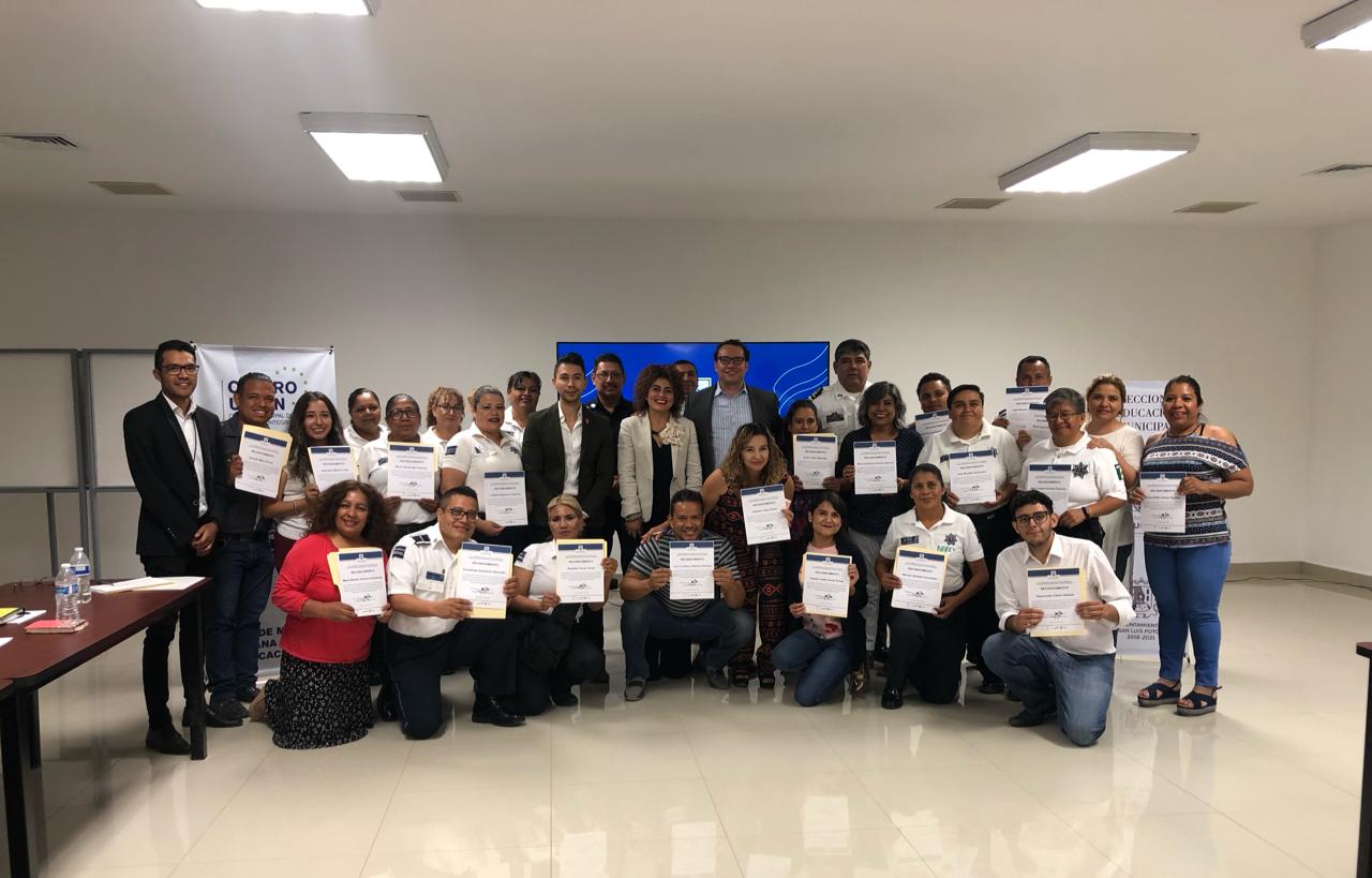 Finaliza taller de derechos humanos para servidores públicos municipales
