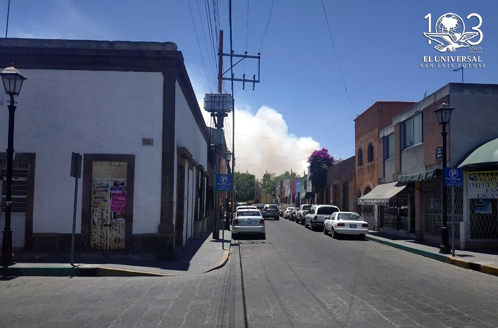 Incendio en Sierra de San Miguelito bajo control: PC Municipal