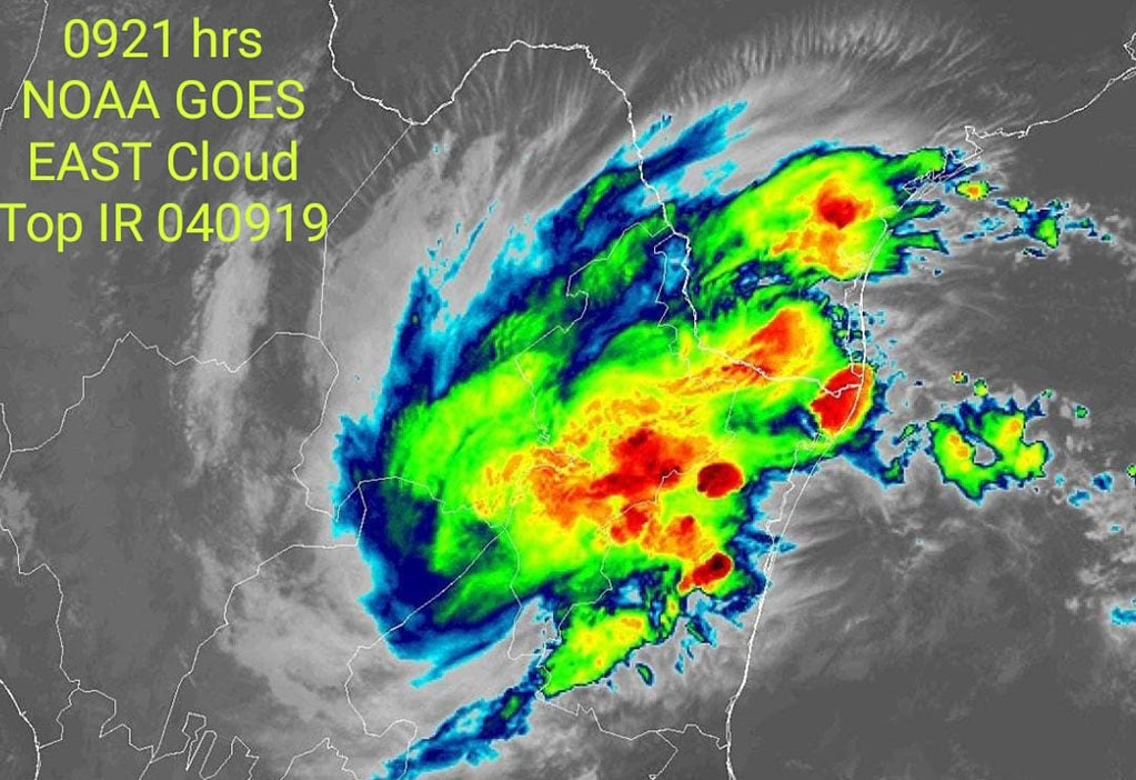 Tras ingreso de "Fernand", alertan por lluvias torrenciales en Huasteca norte