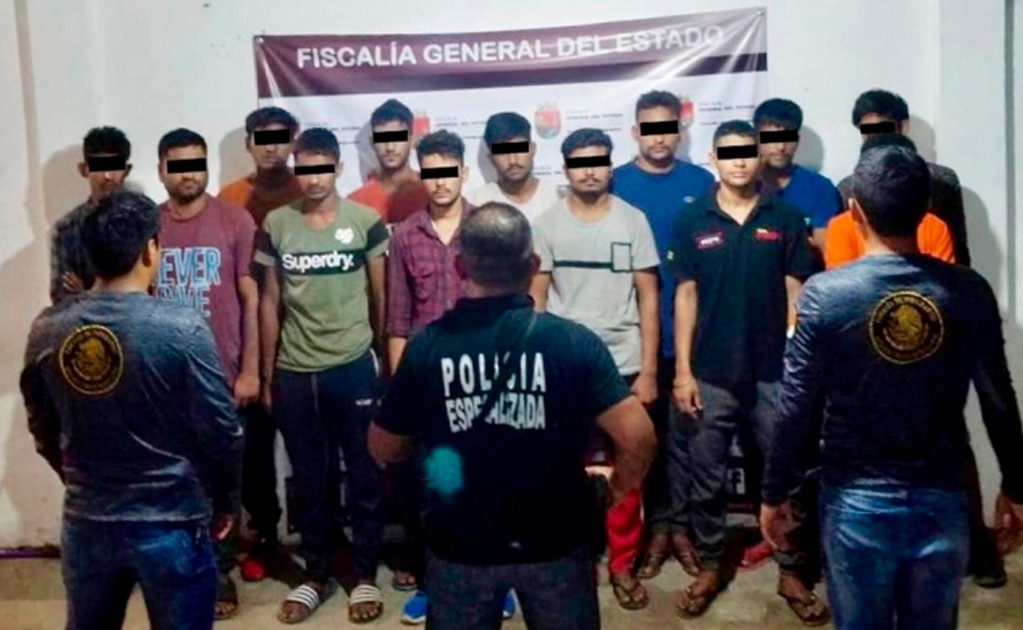 Rescatan a migrantes originarios de India que fueron sometidos con machetes en Chiapas