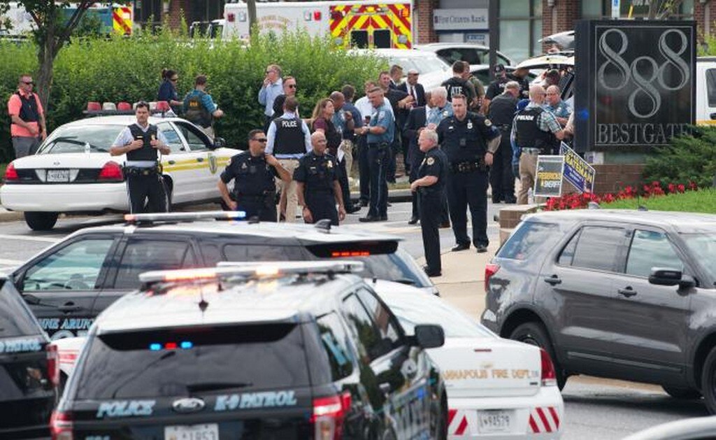Policía confirma al menos cinco muertos y varios heridos por tiroteo en periódico de Maryland